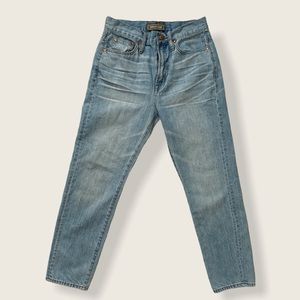 J Crew  Point Sur High-Rise Retro Straight jeans